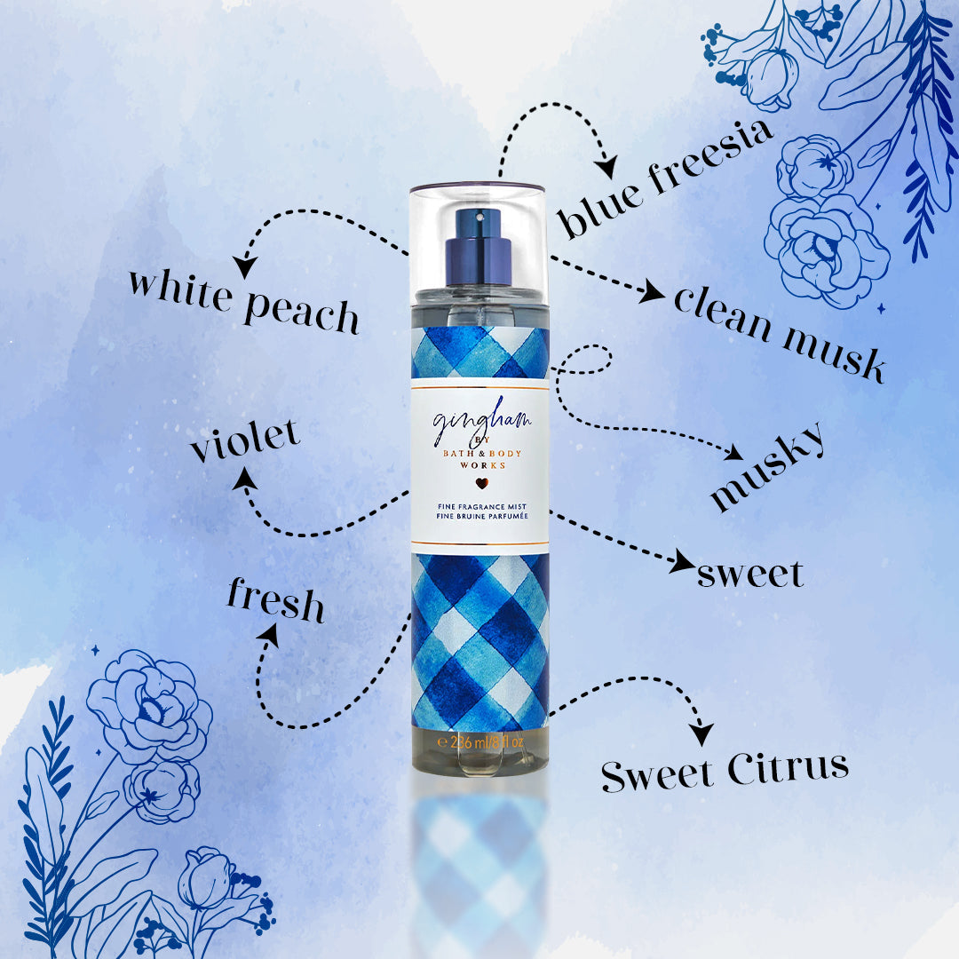 Gingham Bath & Body Works