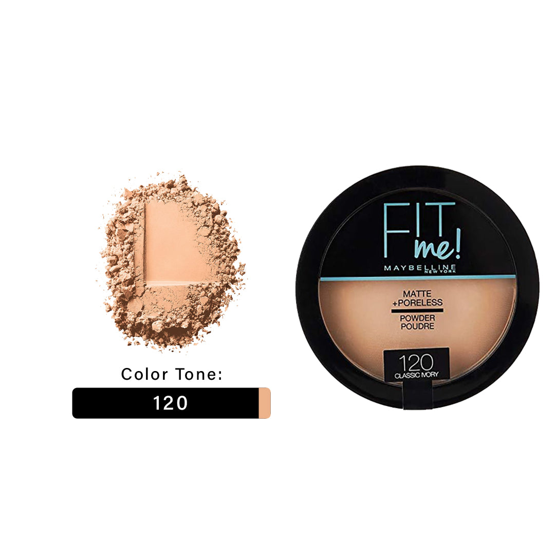Maybelline Fit Me Compact Powder 8g Waterproof Long Lasting Natural Look