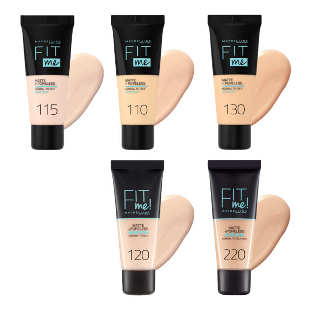 Maybelline foundation Fit Me Matte + Poreless