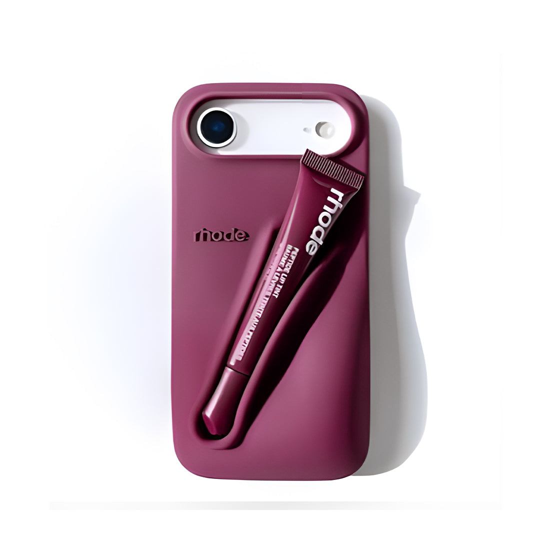 Rhode lip gloss + IPH 17 AIR Case Rose Cosmetics