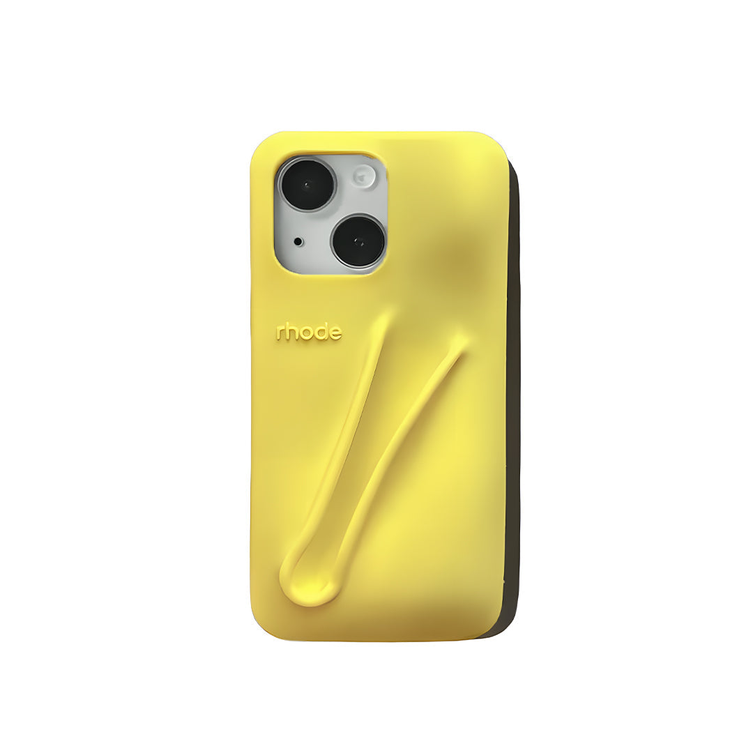 Rhode lip gloss + IPH 13 Case Rose Cosmetics