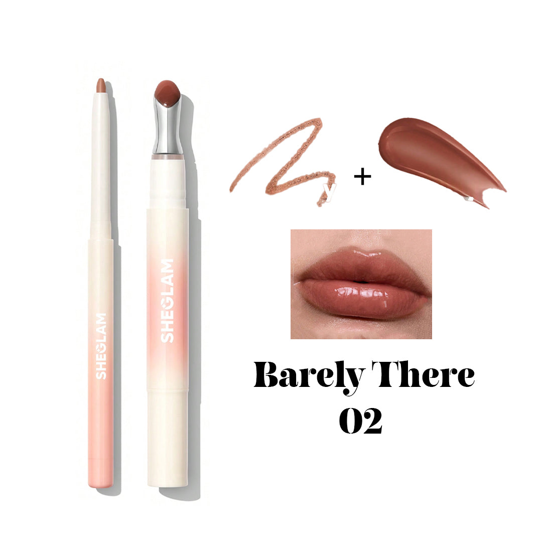 Sheglam Bold Booster Lip Combo -  Buy 1 Get 1 free Lip Liner X Lip Plumper