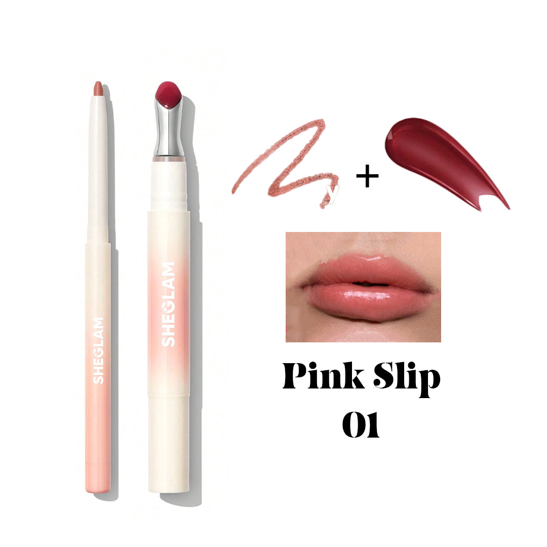 Sheglam Bold Booster Lip Combo -  Buy 1 Get 1 free Lip Liner X Lip Plumper