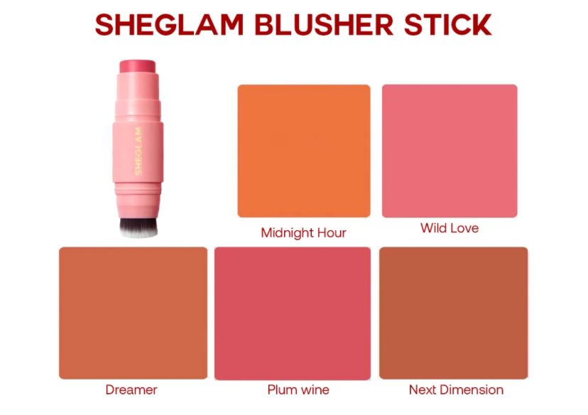 Sheglam Skin Stick Blush – Buy One, Get One