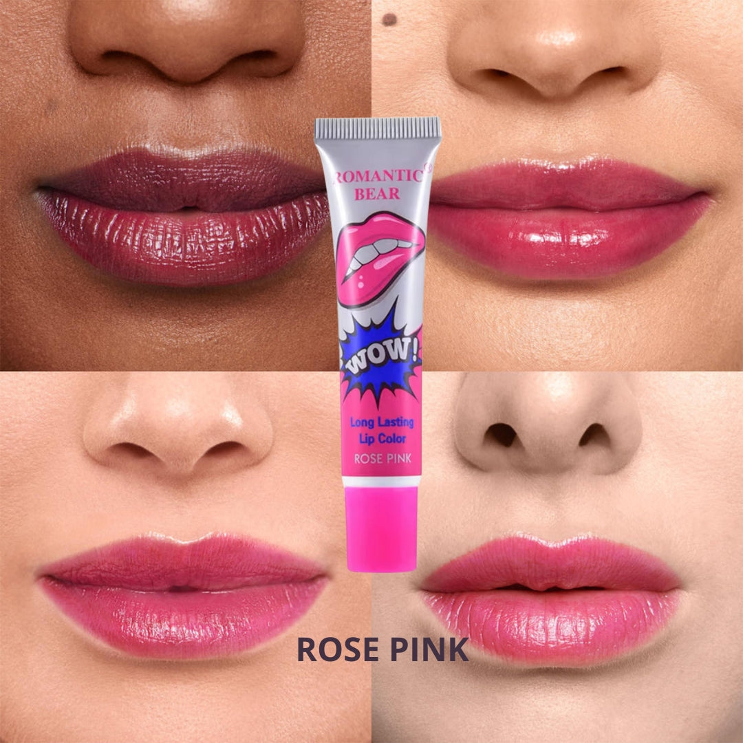 4 Colors Peel Off Liquid Lipstick Tattoo Waterproof Long Lasting
