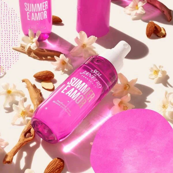 2 Pieces_Sol de Janeiro Perfume Mist Rose Cosmetics